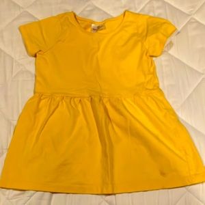 Size 8 Hanna Andersson yellow blouse for girls
